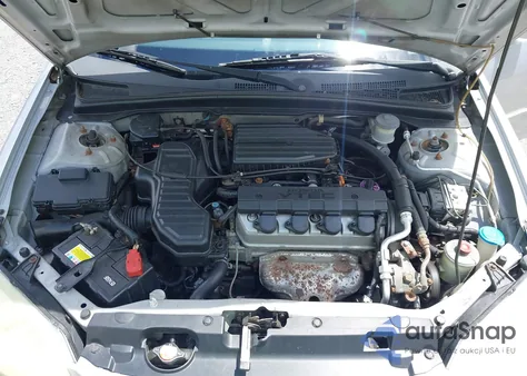 2002 Honda Civic Ex z USA, uszkodzony, nr VIN 2HGES26812H582022